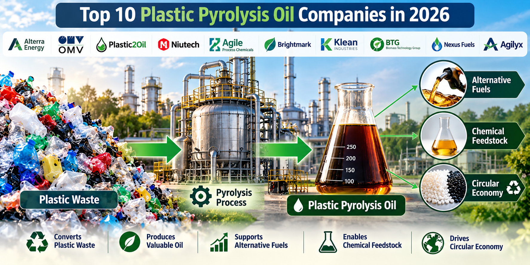 Plastic Pyrolysis Oil Companies